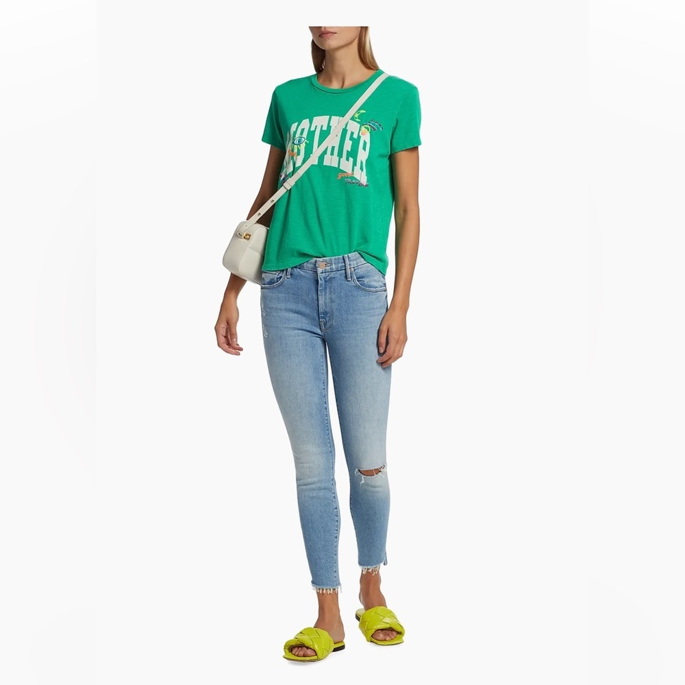 MOTHER Light Blue Skinny Jeans